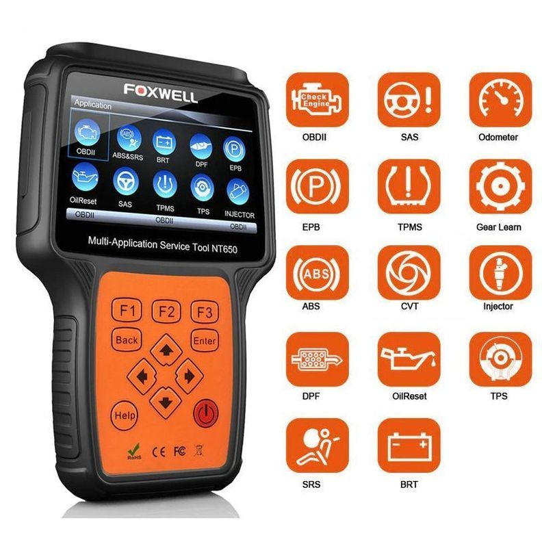 Scanner Profesional Multimarca Nt650 Elite Obd2-0