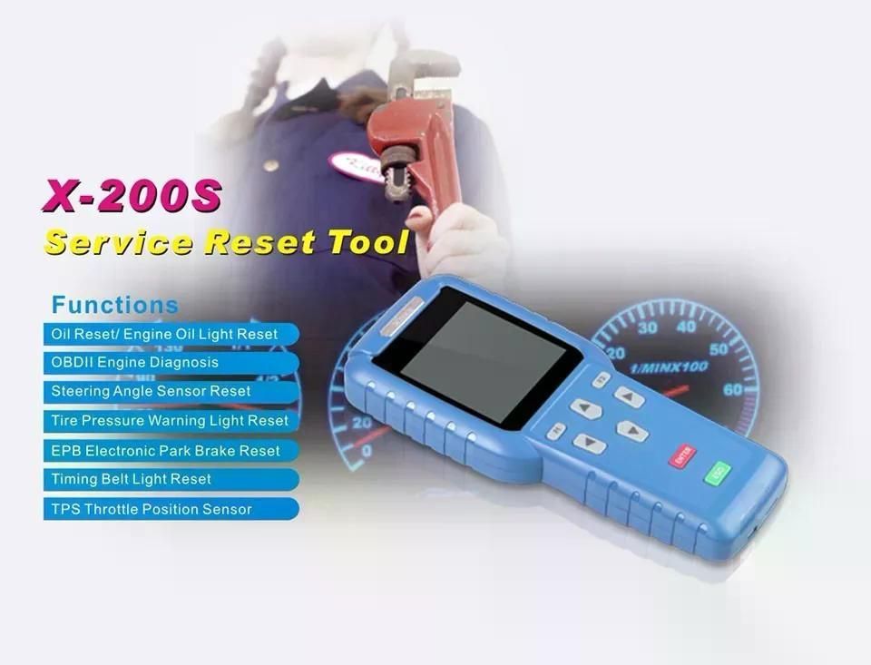 Scanner Automotriz Xtool X-200 Reajuste Aceite Epb Tpms ...-1