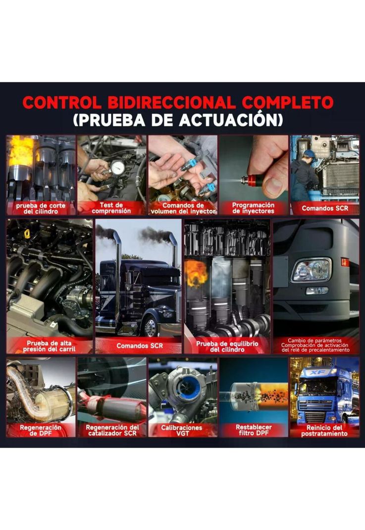 Escáner Automotriz Launch X431 V+ Smartlink HD Auto y Camión-4