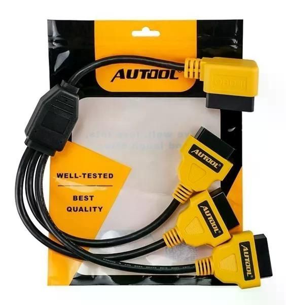 Cable 1 A 3 Adaptador Splitter Obd2 Scanner Automotriz 50cm-0