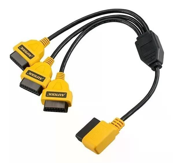 Cable 1 A 3 Adaptador Splitter Obd2 Scanner Automotriz 50cm-1