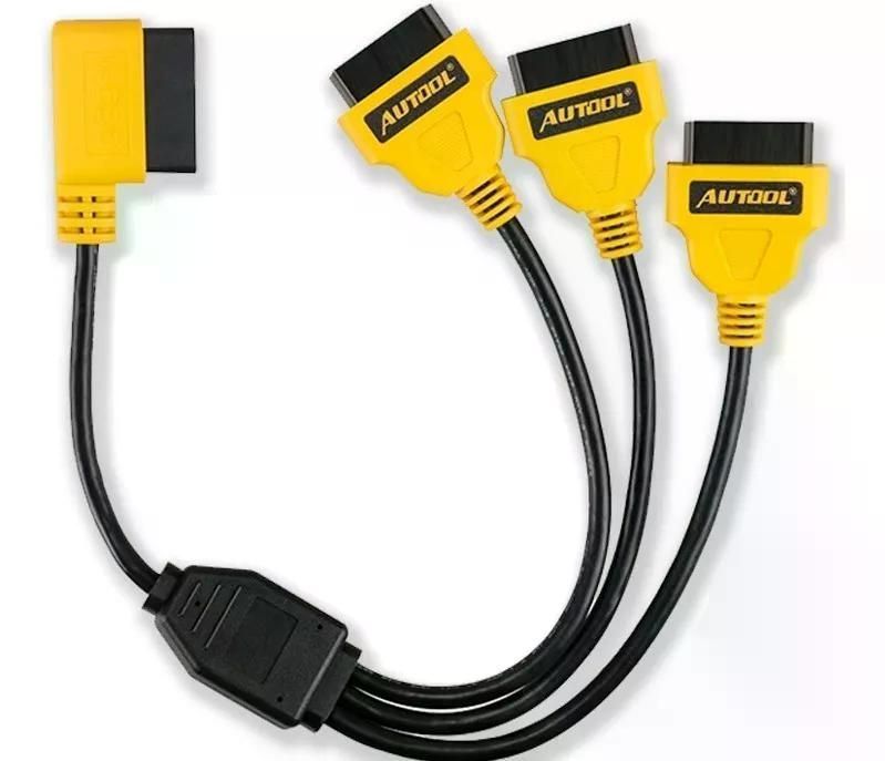 Cable 1 A 3 Adaptador Splitter Obd2 Scanner Automotriz 50cm-4