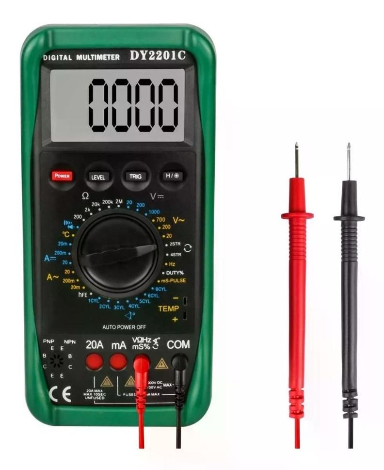 Multitester Multimetro Amperimetro Automotriz-0