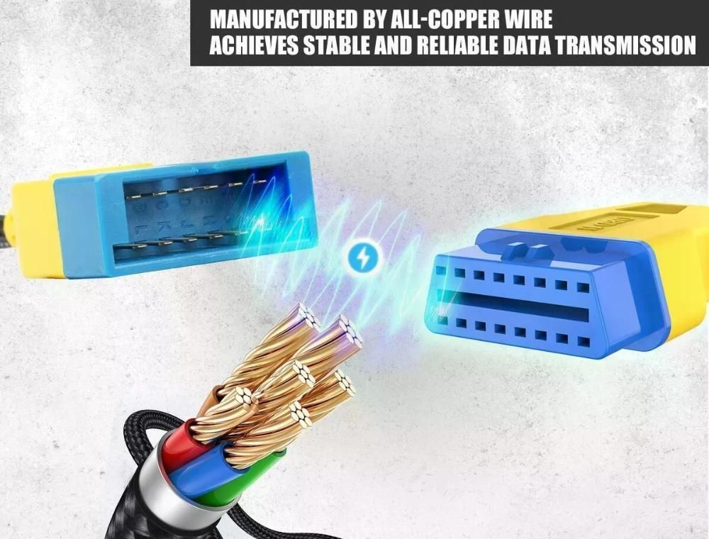Cable Gm Scanner Conector Gm 16 A 12 Pines-5