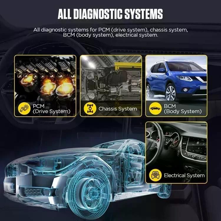 Scanner Automotriz Multimarca 21 Función Dpf .. Autool Cs606-6
