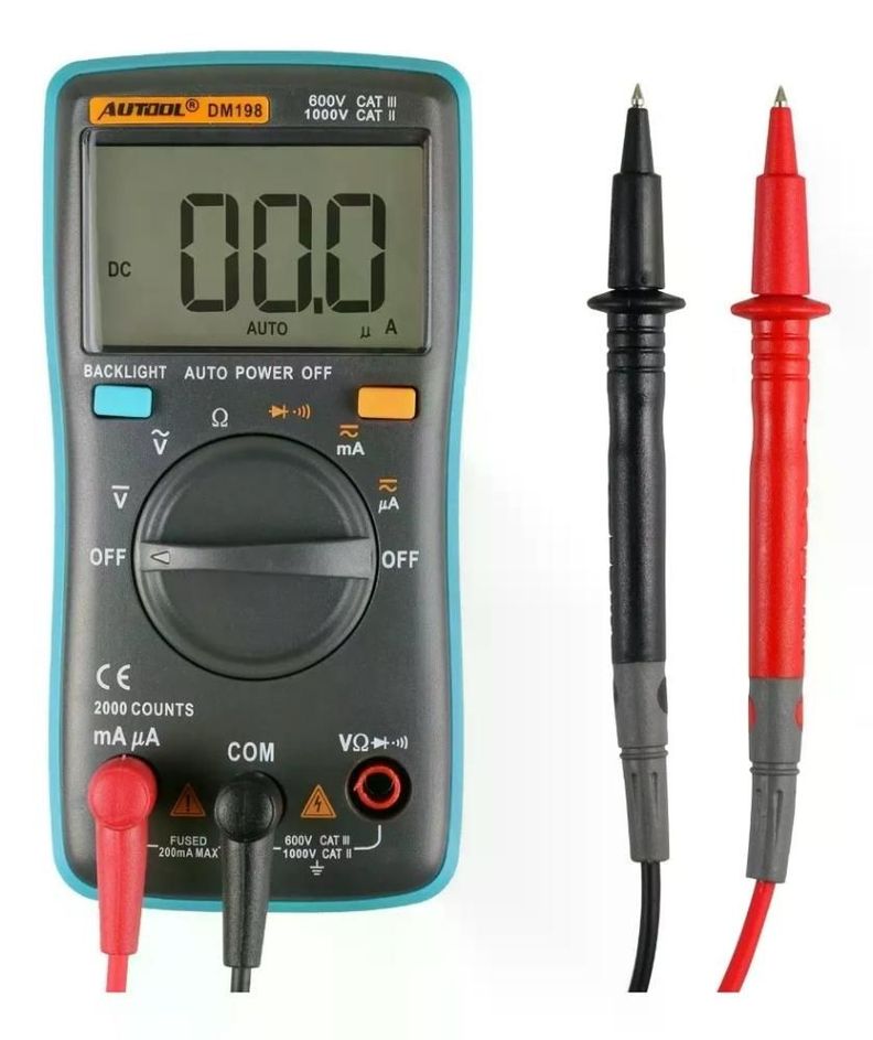 Multitester Multimetro Amperimetro Voltimetro-0