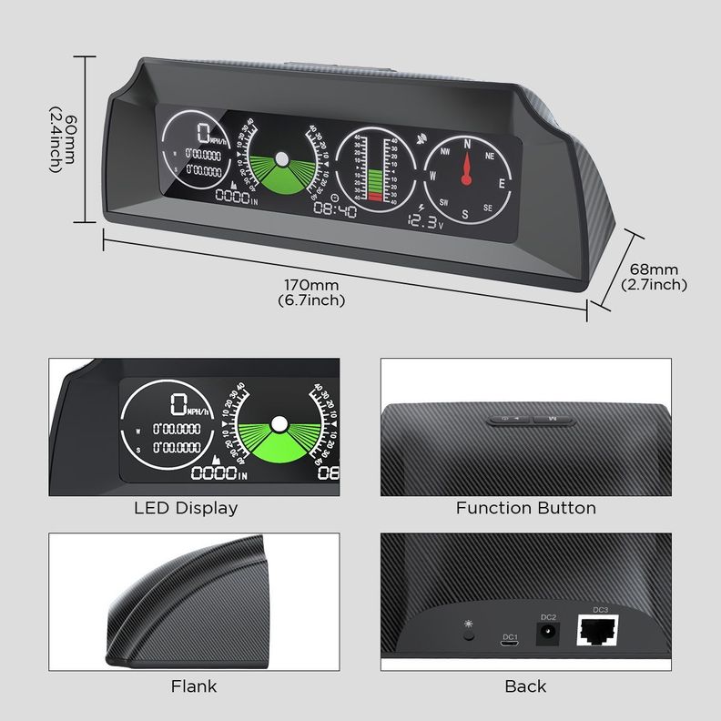 Medidor Velocidad X90 Gps-7