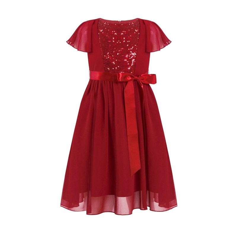 VESTIDO NIÑA DORIS ROJO-0
