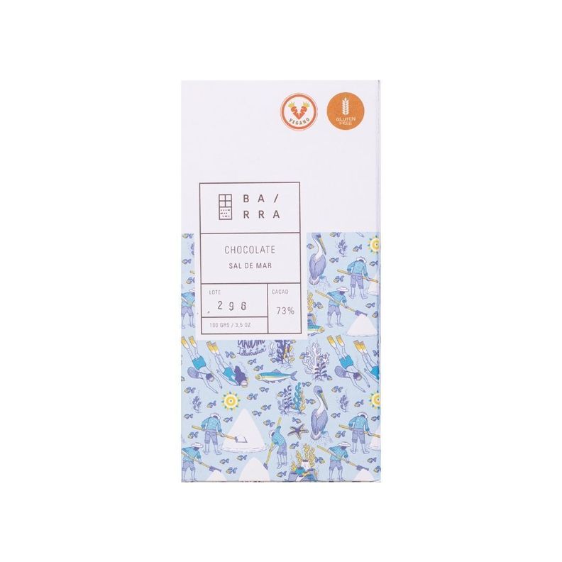 Sal de Mar - Barra Chocolate 73% Cacao 100gr-0