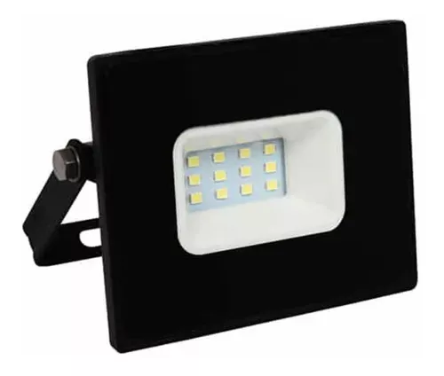 Foco Proyector De Area Led 10w Exterior Sec Luz Fría -0
