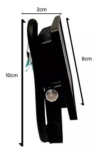 Foco Proyector De Area Led 10w Exterior Sec Luz Fría -1
