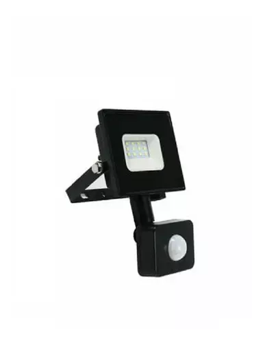 Foco Proyector De Area Led Con Sensor 10w Sec Exterior Luz Fria-0