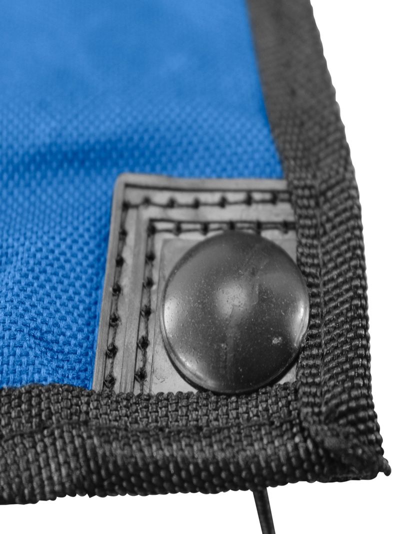 Mesa con 2 Sillas Plegables Azul-4