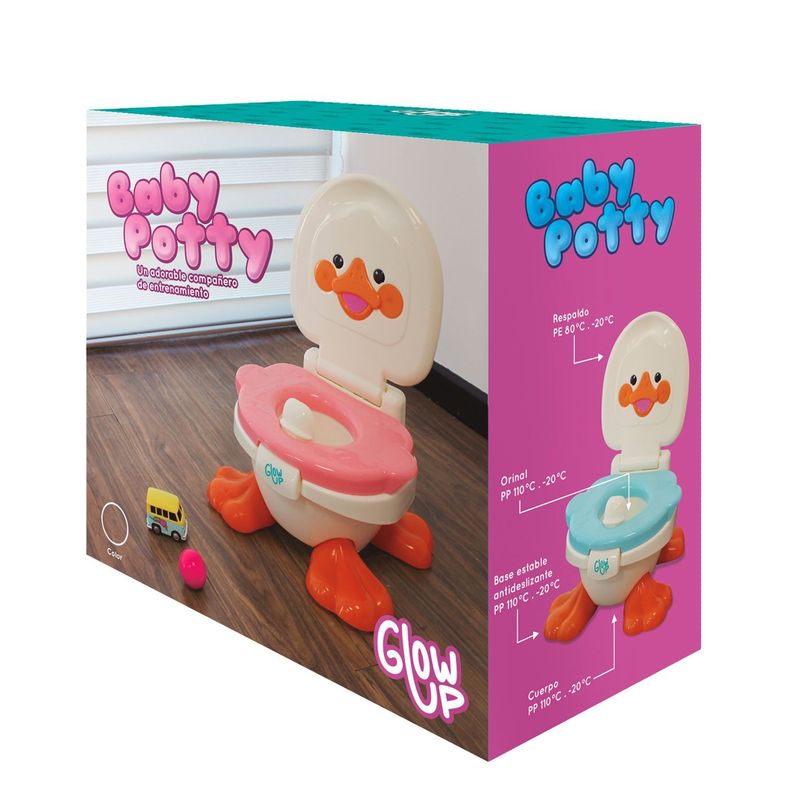Pelela Patito Baby Potty 3 en 1-7