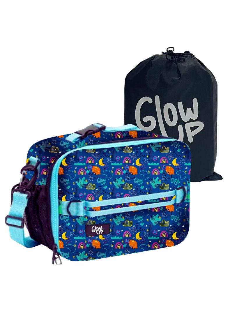 Lonchera térmica niño niña bolso lunch + morral Glowup-1