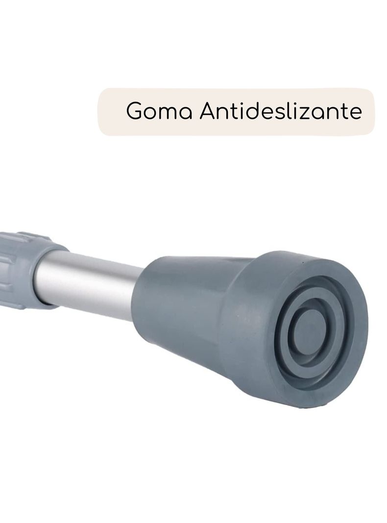 Bastón muleta canadiense ortopédico antideslizante-2