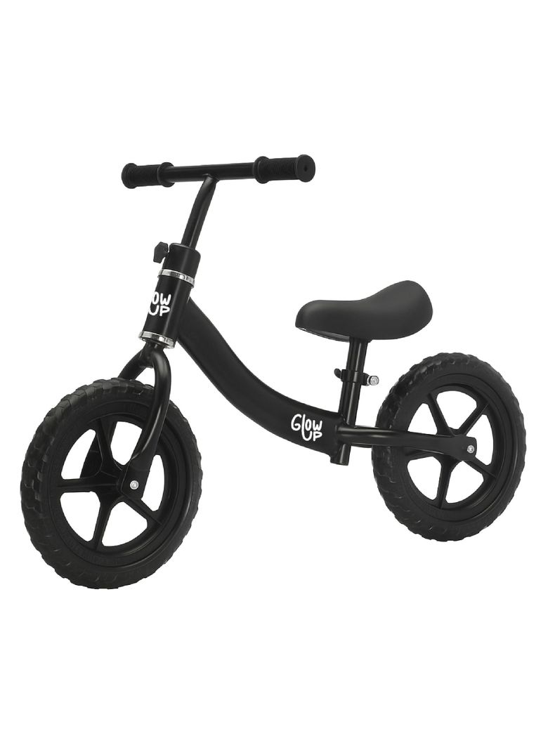 Bicicleta De Aprendizaje de Equilibrio Infantil Ziro Negro Glowup