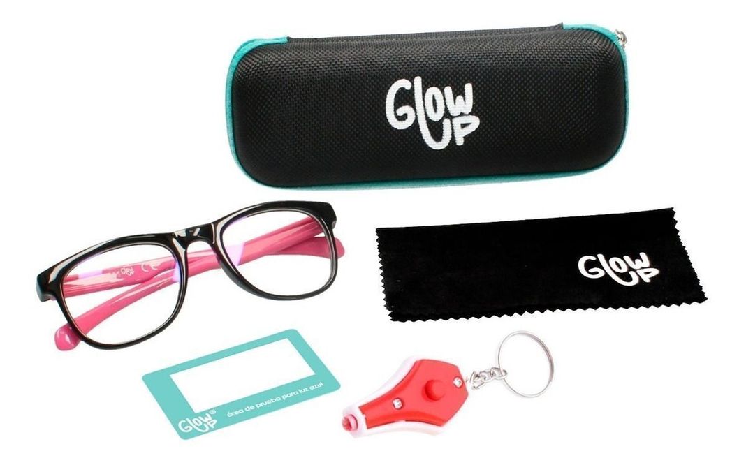Lentes de Descanso Filtro Azul UV400 Black Rose-0