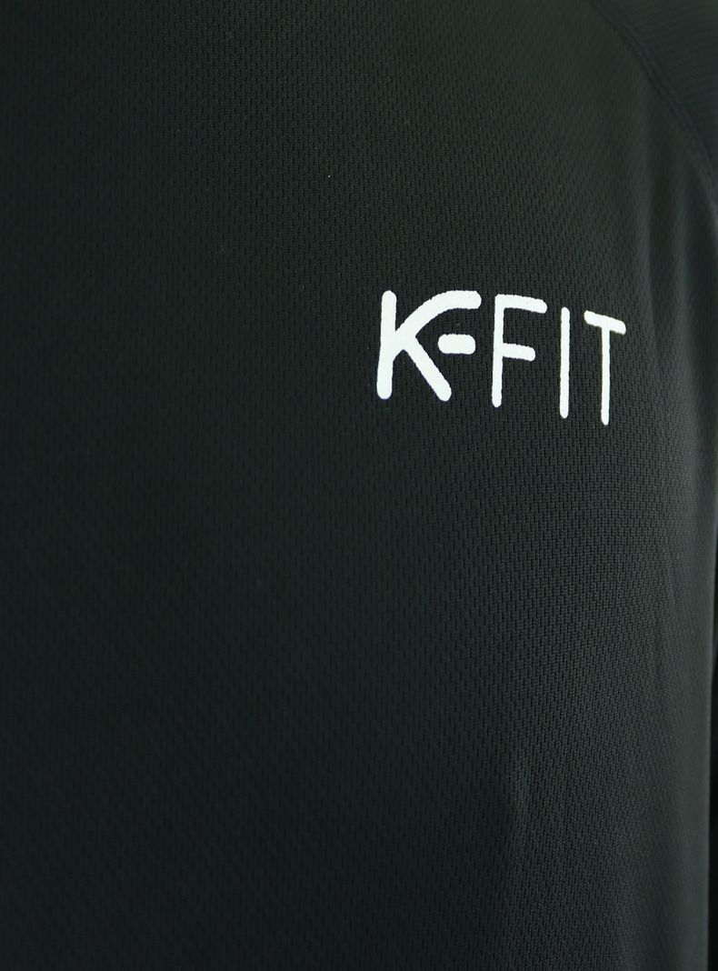 Polera Padel K-FIT Negra Talla L-5