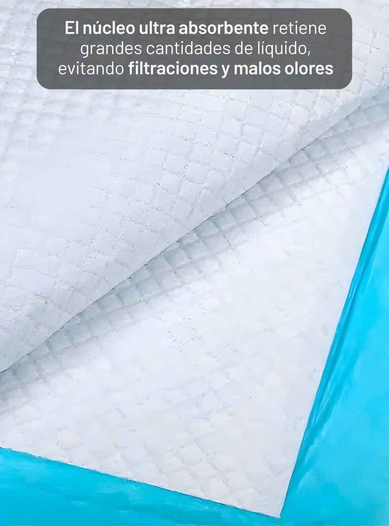 100 Sabanillas 45x60 + 12 Guantes Limpieza Perros Mascotas-6