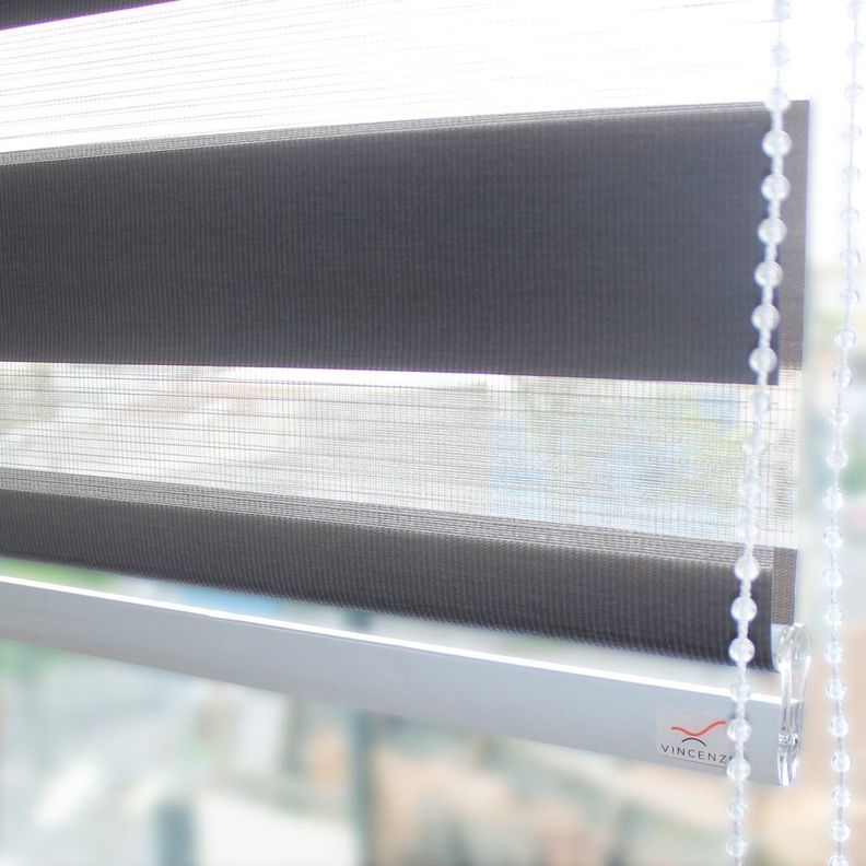 Cortina Roller Duo Gris Pepper 180x240cm-0