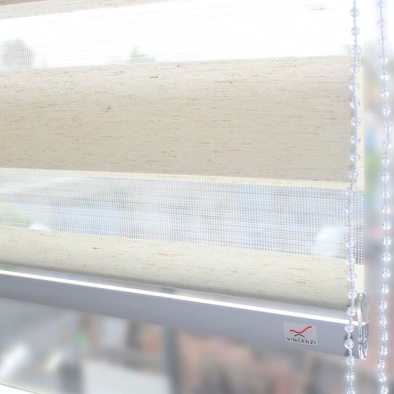 Cortina Roller Duo Lino Blanco Oats 120x240cm-0