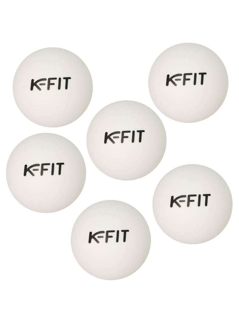 6 Pelotas De Ping Pong Tenis De Mesa 100*40+ Kfit-0