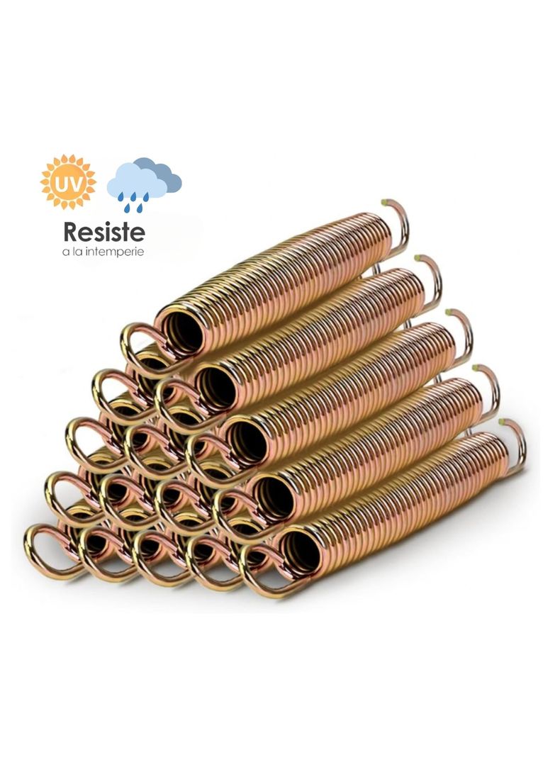 30 Resortes Para Camas Elásticas 10ft 3.05mts Glowup-2