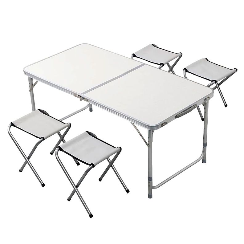 Mesa de camping con pisos-0