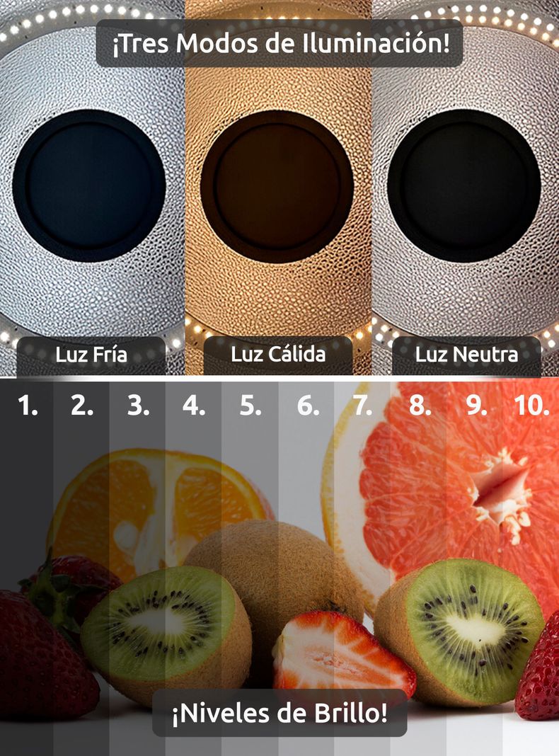 Estudio fotográfico portátil luz led full accesorios-2