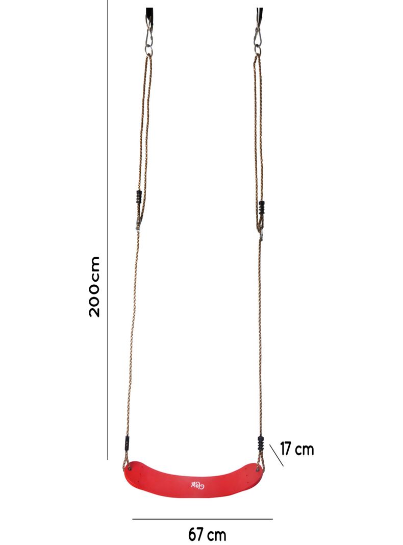 Columpio Eva Rojo-1