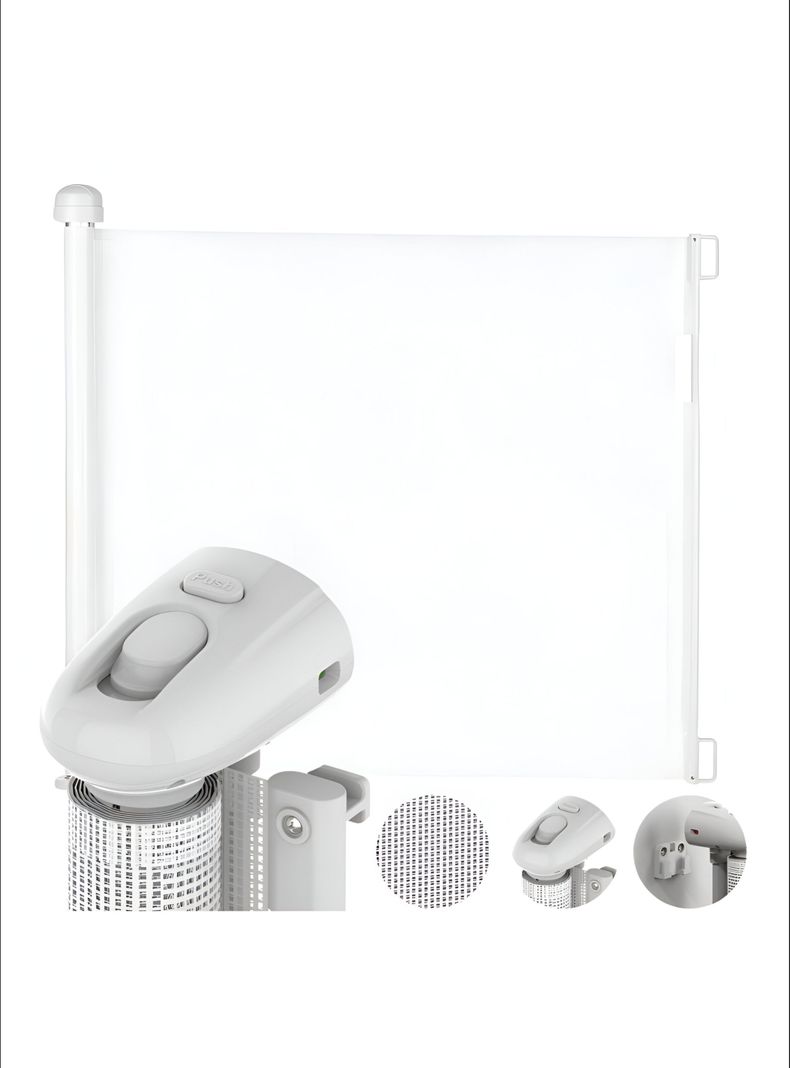 Reja de Seguridad Retráctil Para Bebes hasta 140 cm-0