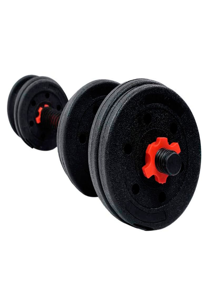 Set Mancuernas con Barra Ajustable 10Kg K-FIT-3