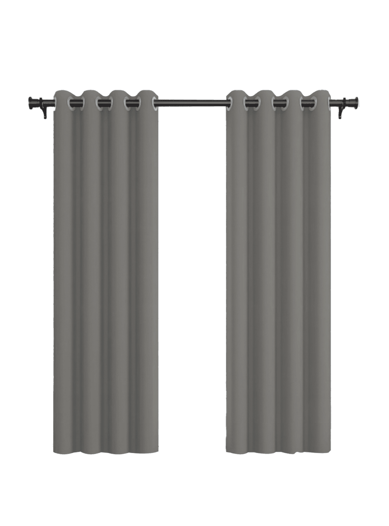 Cortina de Tela Blackout Gris Vincenzi 140x220-0