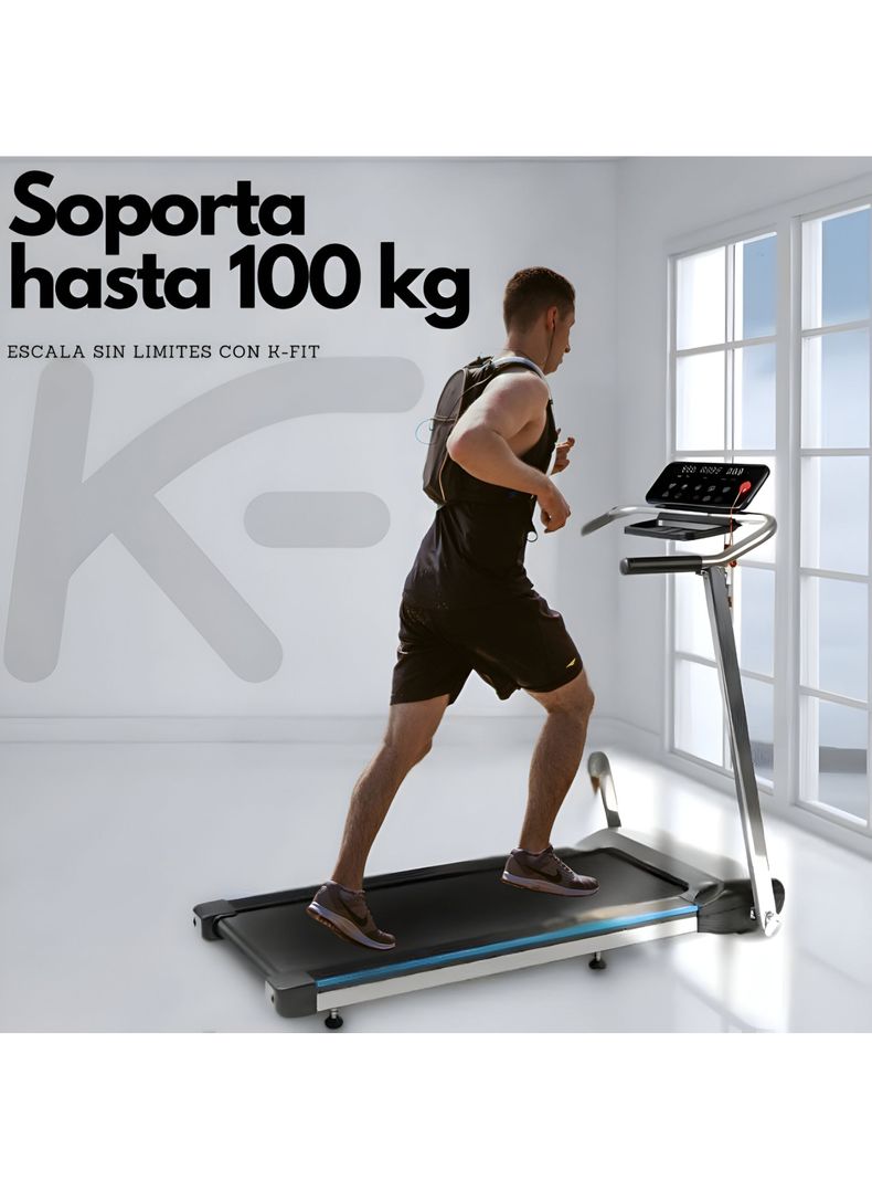 Trotadora eléctrica plegable Kimetto-7