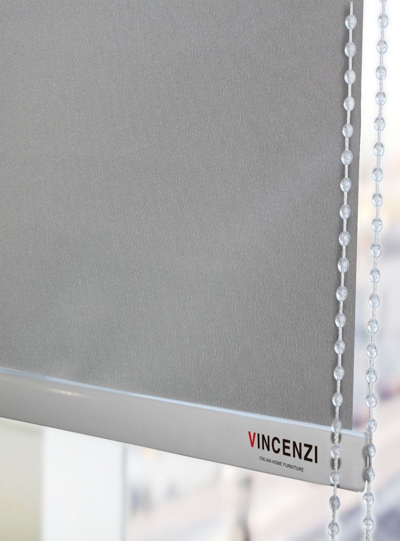 Cortina Roller Blackout Gris 120x230cm-1