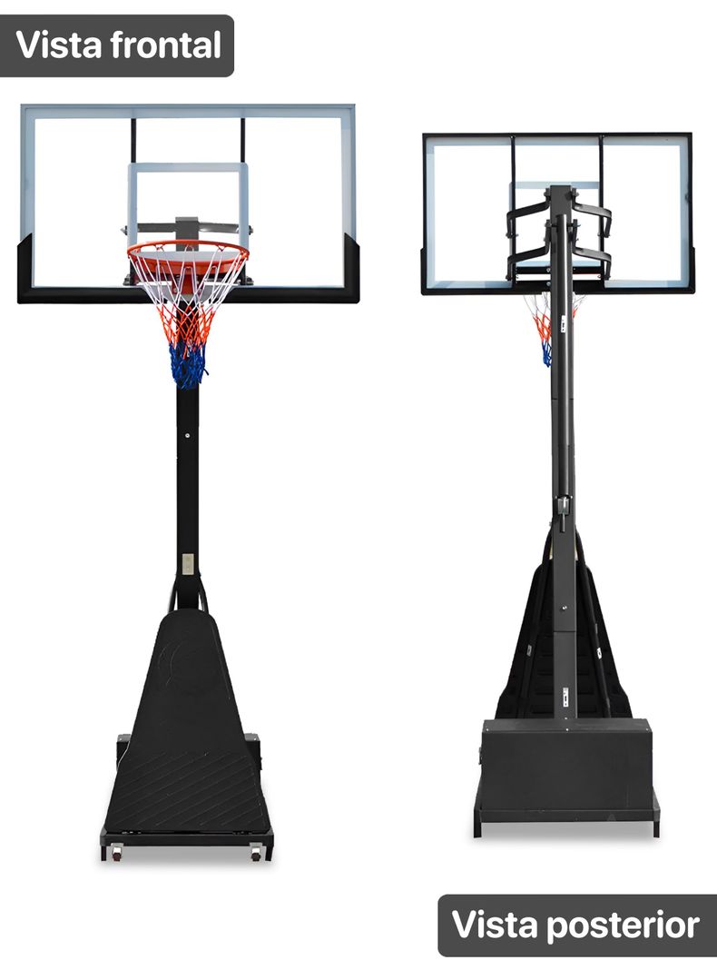 Aro De Basketball Plataforma Slating Pole Profesional Kfit-6