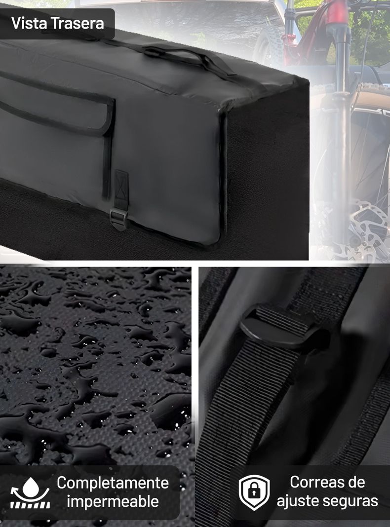 Porta bicicletas camionetas pickup portalón 5bike Miglú-5