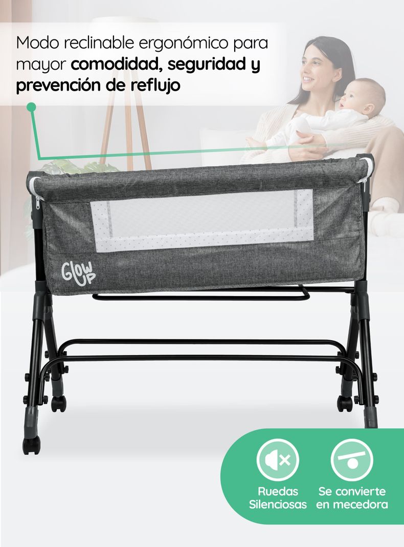 Cuna Corral Colecho Bebé Dormitorio Ajustable-2