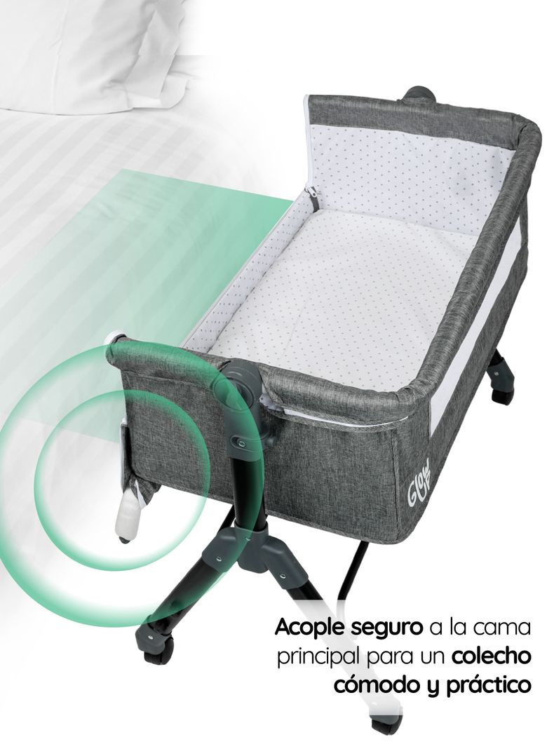 Cuna Corral Colecho Bebé Dormitorio Ajustable-6