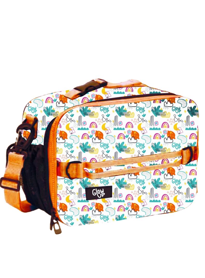 Lonchera térmica niño niña bolso almuerzo + morral Glowup-0