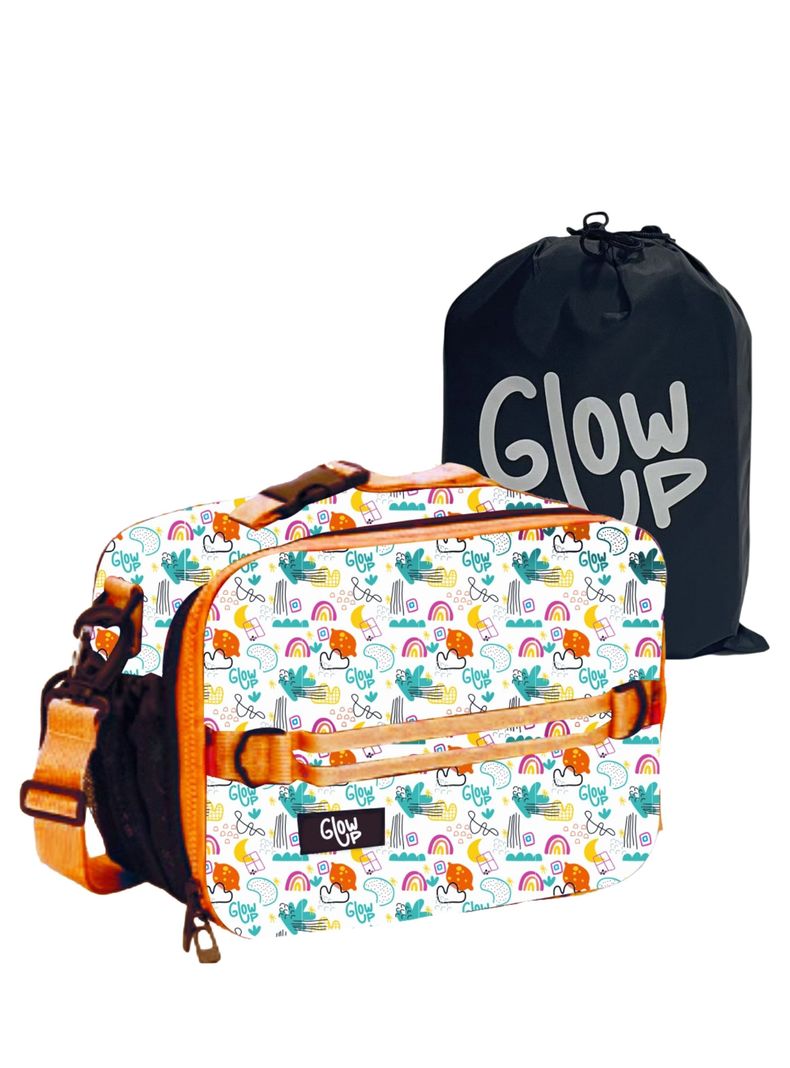 Lonchera térmica niño niña bolso almuerzo + morral Glowup-1