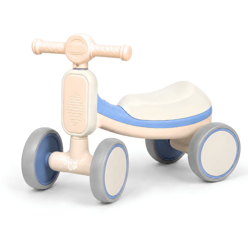 Triciclo Infantil con Luz y Sonido Bambi Azul GlowUp