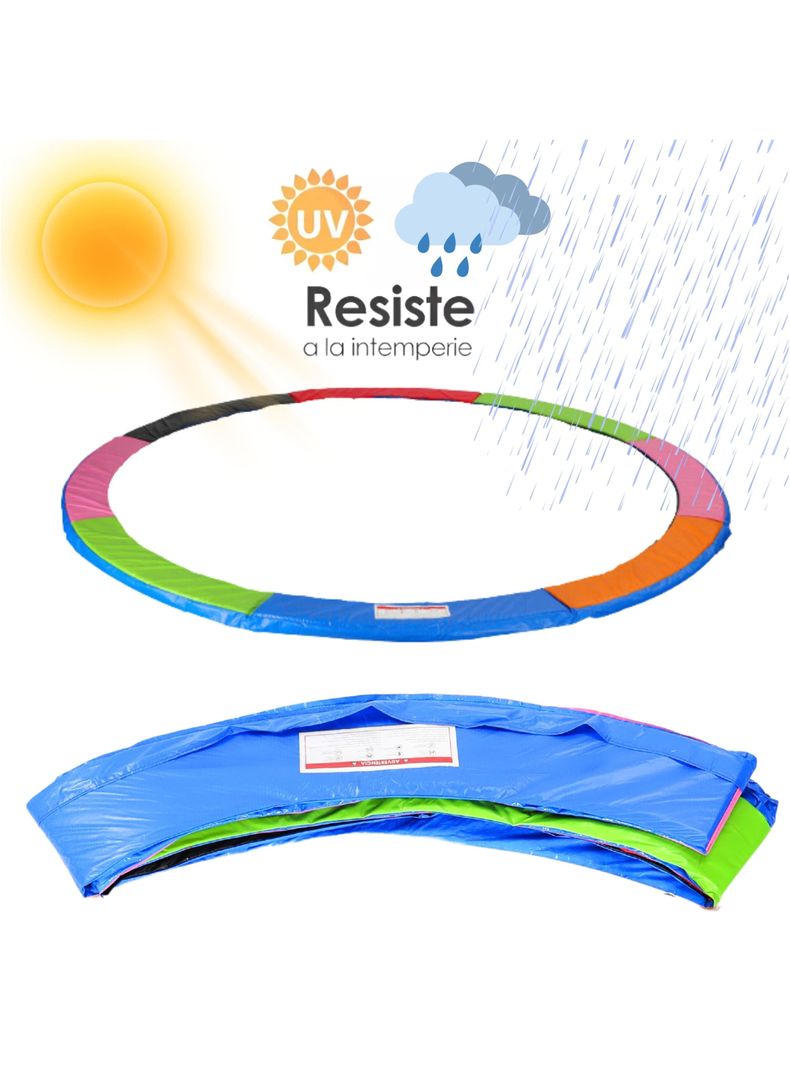 	
Cubre Resorte Cama Elástica 14ft 427mt Glowup-2