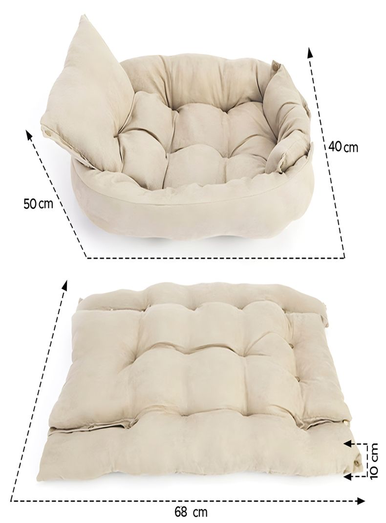 Cama para mascotas perro y gatos 68x50x40 petwoow-1