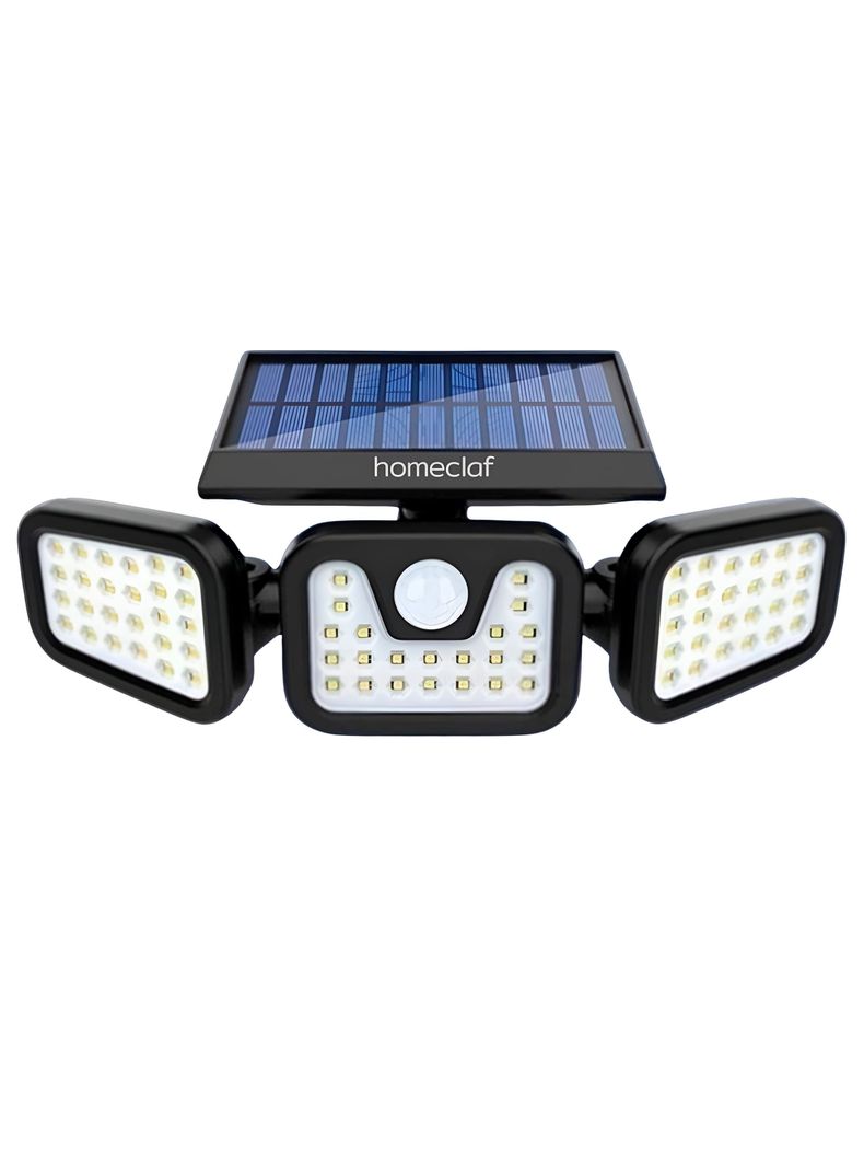 Foco Led Solar Exterior Sensor Movimiento 3p 18w Homeclaf-0