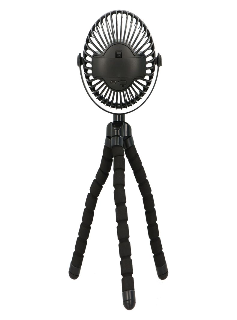 Ventilador Portátil Usb Con Base Trípode-2
