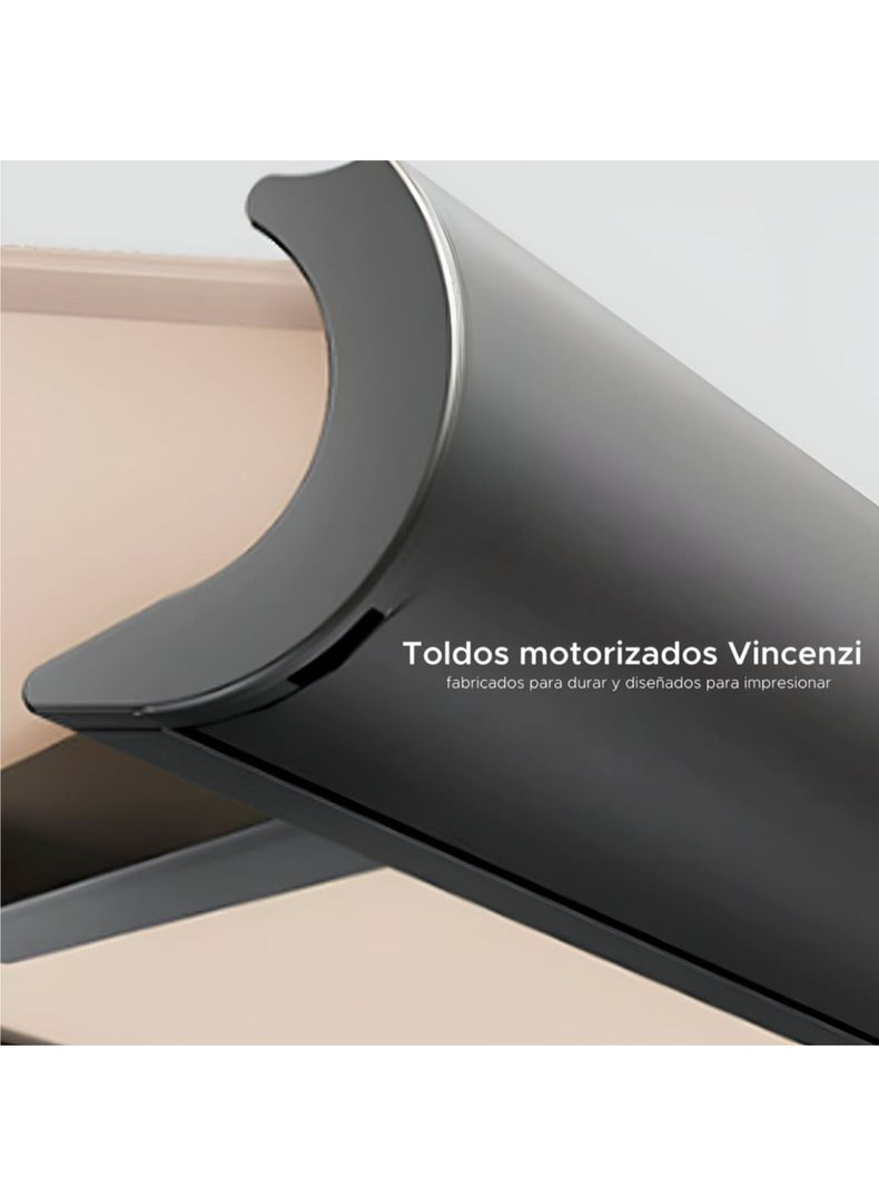 Toldo Brazo Retráctil Motorizado con control remoto 4 x 2.5 mts-3