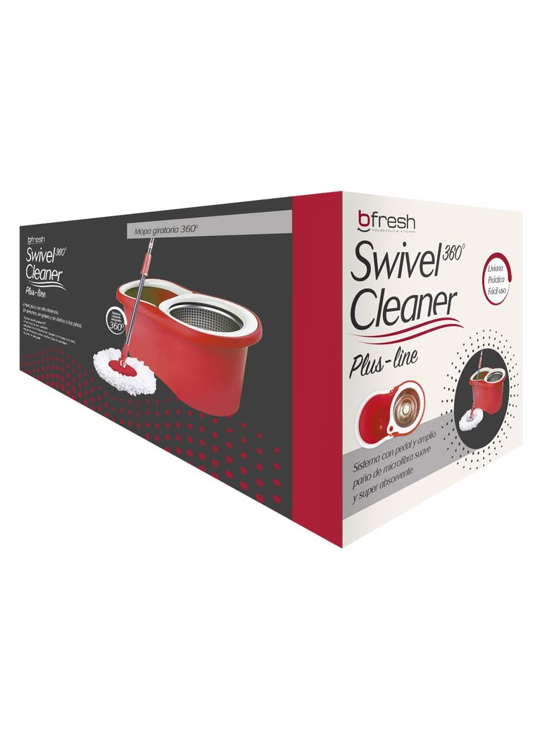 Mopa Giratoria 360° Paño Trapeador Bfresh-4