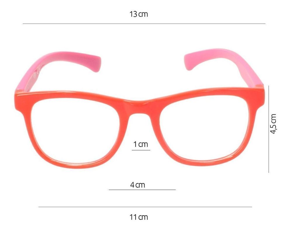 Lentes de Descanso Filtro Azul UV400 Rose Red-1